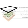 imageHAUS AND HUES Sage Green Wall Decor  Aesthetic Room Posters Dark Green Bedroom Art Dorm Wall Prints Black Framed 24quot x 36quotFlower Market Sage
