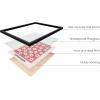 imageHAUS AND HUES Art Exhibition Poster  Danish Pastel Pink Posters for Room Aesthetic Geometric Wall Art Pink Art Prints Danish Pastel Decor Beige Frame 24x36Flower Market Copenhagen