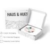 imageHAUS AND HUES Nature Wall Art  Set of 4 Landscape Wall Art Watercolor Prints Abstract Nature Wall Decor Wall Art Earth Tones Neutral Art Black Frame 8x10Abstract Circles