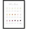 imageHAUS AND HUES Beer Types Poster  Bar Wall Decor Man Cave Signs and Beer Guide for Home or Pub Unframed 16x20Wine
