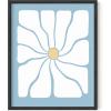 imageHAUS AND HUES Blue Aesthetic Daisy Artwork  Indie Posters for Room Aesthetic Trendy Danish Pastel Decor Unframed 16x20