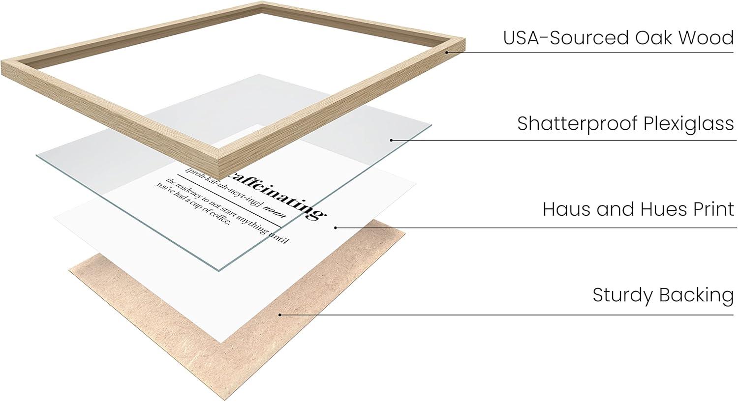 imageHAUS AND HUES Funny Dorm Posters  Quotes Wall Decor for College Dorm Room Motivational Poster Office Decor for Women Cubicle Wall Decor UNFRAMED 12quotx16quotProcaffeinating