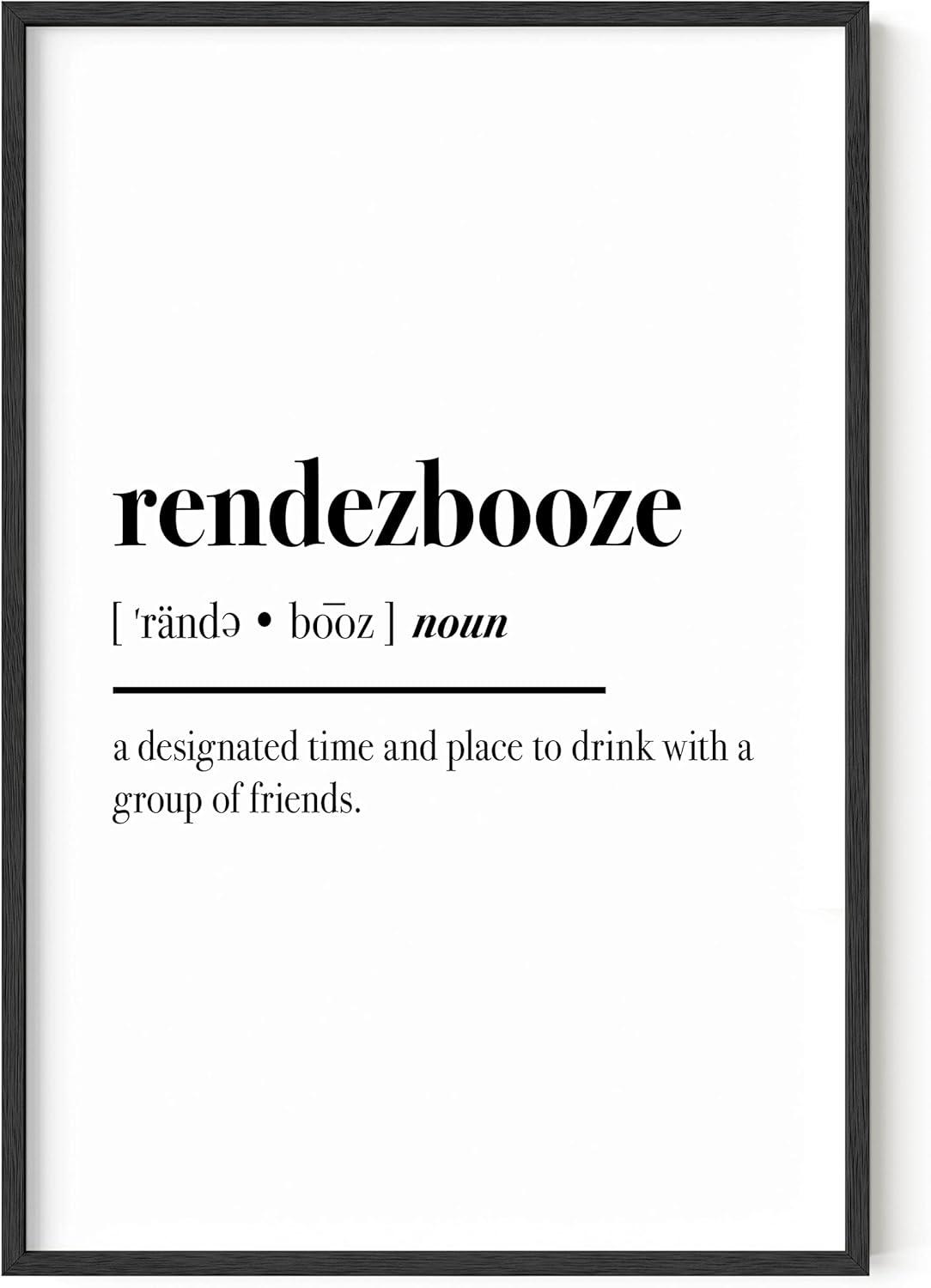 imageHAUS AND HUES Funny Dorm Posters  Quotes Wall Decor for College Dorm Room Motivational Poster Office Decor for Women Cubicle Wall Decor UNFRAMED 12quotx16quotRendezbooze