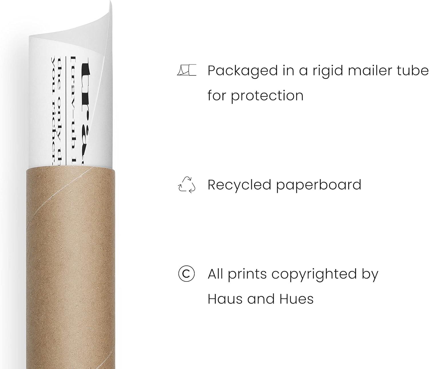 imageHAUS AND HUES Funny Dorm Posters  Quotes Wall Decor for College Dorm Room Motivational Poster Office Decor for Women Cubicle Wall Decor UNFRAMED 12quotx16quotTravel