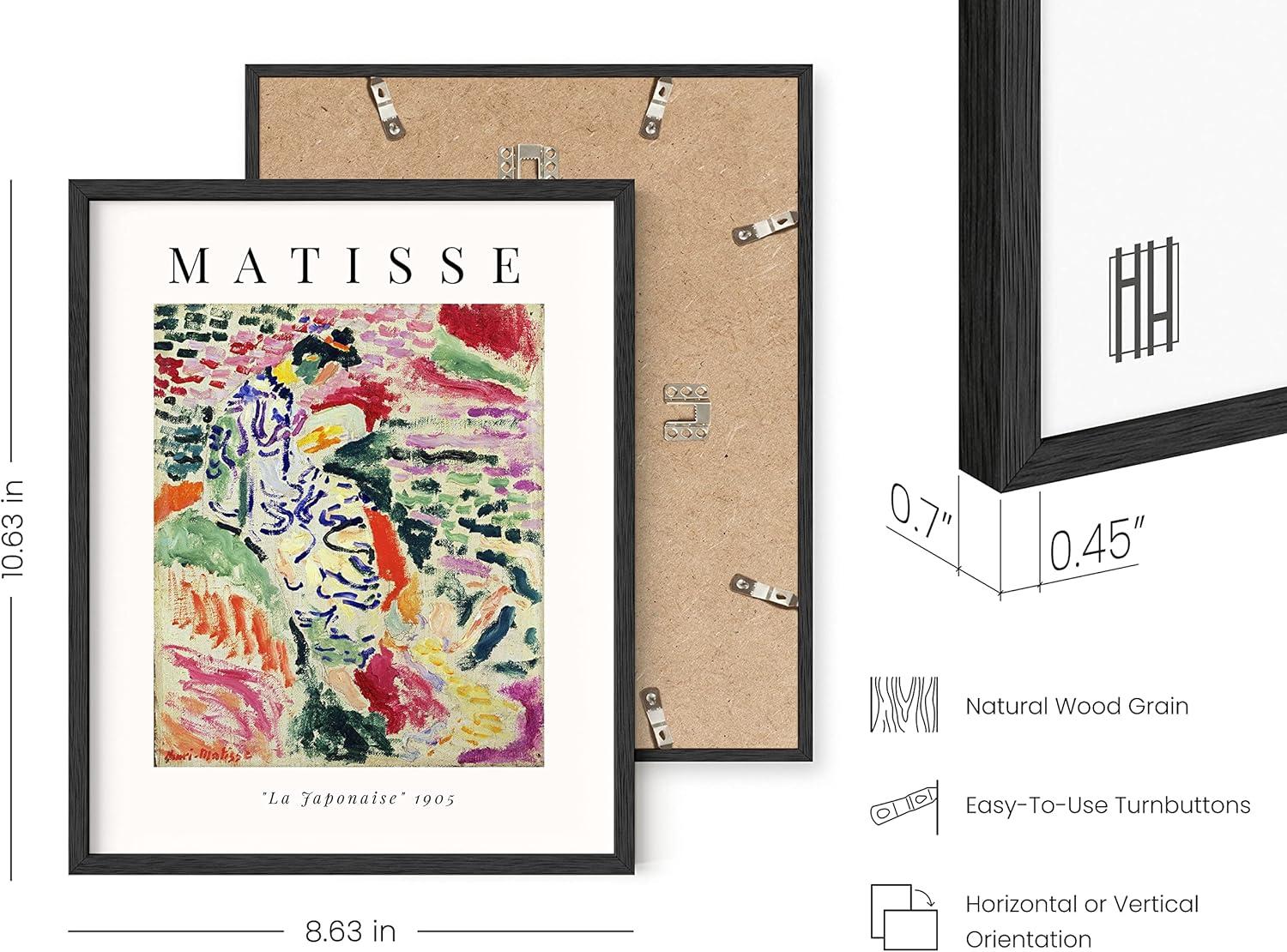 imageHAUS AND HUES Hilma Af Klint Wall Decor  Set of 6 Famous Art Prints Vintage Wall Prints Famous Paintings Wall Art Artist Posters For Room Aesthetic Geometric Wall Print 8x10 UnframedSummer Matisse