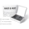 imageHAUS AND HUES Abstract Blue Art  Set of 4 Navy Blue Prints Modern Paintings and Wall Art for Home Decor Unframed 11x14Maze Set of 4