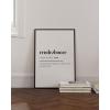 imageHAUS AND HUES Alcohol Poster Bar Wall Art  Alcohol Art Wall Decor Bar Cart Accessories Pictures Funny Mixology Poster Bar Cart Signs Funny Posters for College Rendezbooze Black Frame 24x36Rendezbooze