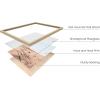 imageHAUS AND HUES Beach Posters  Set of 6 Beach Art Prints Coastal Wall Art Beige Frame 16x20Beige
