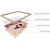 imageHAUS AND HUES Black Woman Wall Art  Set of 6 Black Girl Magic Prints Women of Color Art FashionInspired Wall Decor Unframed 11x14Beige Framed