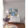 imageHAUS AND HUES Bright City Set Prints 1100quot x 1400quot Black Framed Travel GalleryPalm Springs