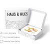 imageHAUS AND HUES Fashion Wall Art Set  Glam Purple Decor Designer Aesthetic Prints for Bedroom Black Frame 24x36 Set of 3Bright Abstract