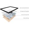imageHAUS AND HUES Frame Barn Wall Art  Blue Wall Decor Modern Farmhouse Wall Decor Rustic Wall Art Barn Pictures Country Room Decor Beige Frame 11x14Cooltoned Farmhouse