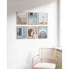 imageHAUS AND HUES Frame Barn Wall Art  Blue Wall Decor Modern Farmhouse Wall Decor Rustic Wall Art Barn Pictures Country Room Decor Beige Frame 11x14Cooltoned Farmhouse