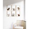imageHAUS AND HUES Frame Barn Wall Art  Blue Wall Decor Modern Farmhouse Wall Decor Rustic Wall Art Barn Pictures Country Room Decor Beige Frame 11x14Farm Animals