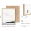 imageHAUS AND HUES Frame Barn Wall Art  Blue Wall Decor Modern Farmhouse Wall Decor Rustic Wall Art Barn Pictures Country Room Decor Beige Frame 11x14Oil Painting Scenery