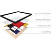 imageHAUS AND HUES Henri Matisse Paper Cutouts Abstract Poster  Matisse Print Art Exhibition Expressionism Art Scandinavian Matisse Black Abstract Shapes Black Frame 24x36Piet Mondrian