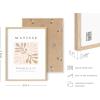 imageHAUS AND HUES Henri Matisse Wall Art Exhibition Poster  Matisse Paper Cutouts Abstract Wall Art Aesthetic Modern Poster Colorful Matisse Cutout Flower Beige Frame 16x20Beige Clover