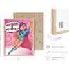 imageHAUS AND HUES Inspirational Quotes for Kids Unframed Superhero 11L x 14WSuperhero