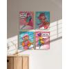 imageHAUS AND HUES Inspirational Quotes for Kids Unframed Superhero 11L x 14WSuperhero