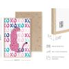 imageHAUS AND HUES Pink Posters Preppy Poster  Pink Posters for Room Aesthetic Preppy Paintings Dorm Wall Art for College Girls Cutesy Wall Decor Beige Frame 12x16Preppy Cheetah