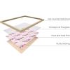 imageHAUS AND HUES Pink Posters Preppy Poster  Pink Posters for Room Aesthetic Preppy Paintings Dorm Wall Art for College Girls Cutesy Wall Decor Beige Frame 12x16Preppy Lightning Bolts