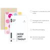 imageHAUS AND HUES Pink Posters Preppy Poster  Pink Posters for Room Aesthetic Preppy Paintings Dorm Wall Art for College Girls Cutesy Wall Decor Beige Frame 12x16Preppy Smileys