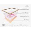 imageHAUS AND HUES Pink Posters Preppy Poster  Pink Posters for Room Aesthetic Preppy Paintings Dorm Wall Art for College Girls Cutesy Wall Decor Beige Frame 12x16Glam Cowgirl Hat