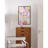 imageHAUS AND HUES Pink Posters Preppy Poster  Pink Posters for Room Aesthetic Preppy Paintings Dorm Wall Art for College Girls Cutesy Wall Decor Beige Frame 12x16Preppy Collage
