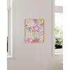 imageHAUS AND HUES Pink Posters Preppy Poster  Pink Posters for Room Aesthetic Preppy Paintings Dorm Wall Art for College Girls Cutesy Wall Decor Beige Frame 12x16Preppy Collage