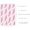 imageHAUS AND HUES Pink Posters Preppy Poster  Pink Posters for Room Aesthetic Preppy Paintings Dorm Wall Art for College Girls Cutesy Wall Decor Beige Frame 12x16Preppy Lightning Bolts