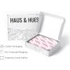imageHAUS AND HUES Pink Posters Preppy Poster  Pink Posters for Room Aesthetic Preppy Paintings Dorm Wall Art for College Girls Cutesy Wall Decor Beige Frame 12x16Preppy Lightning Bolts