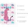imageHAUS AND HUES Pink Posters Preppy Poster  Pink Posters for Room Aesthetic Preppy Paintings Dorm Wall Art for College Girls Cutesy Wall Decor Beige Frame 12x16Preppy Cheetah