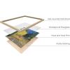 imageHAUS AND HUES Van Gogh Poster Set of 6  Fine Art Paintings Vincent Famous Prints with Black Frame 16x20Van Gogh