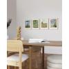imageHAUS AND HUES Van Gogh Posters  Set of 6 Fine Art Prints Famous Paintings Black Framed 8x10Monet