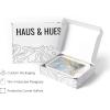 imageHAUS AND HUES Van Gogh Posters  Set of 6 Fine Art Prints Famous Paintings Black Framed 8x10Monet