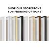 imageHAUS AND HUES Van Gogh Posters  Set of 6 Fine Art Prints Famous Paintings Black Framed 8x10Monet