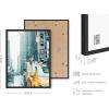 imageRipGrip Llama Dorm Decor and Llama Wall Art  Dope Posters for Boys Room Cute Posters for College Dorm Cute Wall Decor Funny Llama Accessories Llama in Taxi Art Print Black Frame 16x20Black Framed