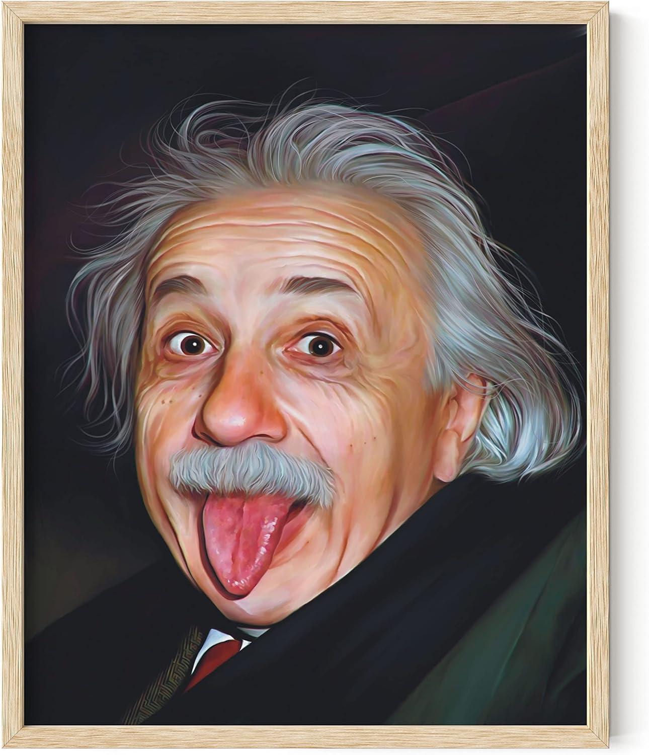 imageHAUS AND HUES Martin Luther King Poster  African American Wall Art American History Posters for Classroom MLK Poster African Art Wall Decor Martin Luther King Photos Unframed 24x36Einstein