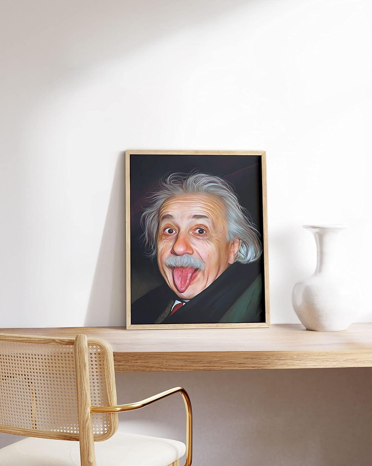 imageHAUS AND HUES Muhammad Ali Posters  Muhammad Ali Canvas Wall Art in Ring Boxing Prints Sports and Gym Artwork Black History Pictures for Wall Sport Posters for Man Cave Black Framed 16x20Einstein