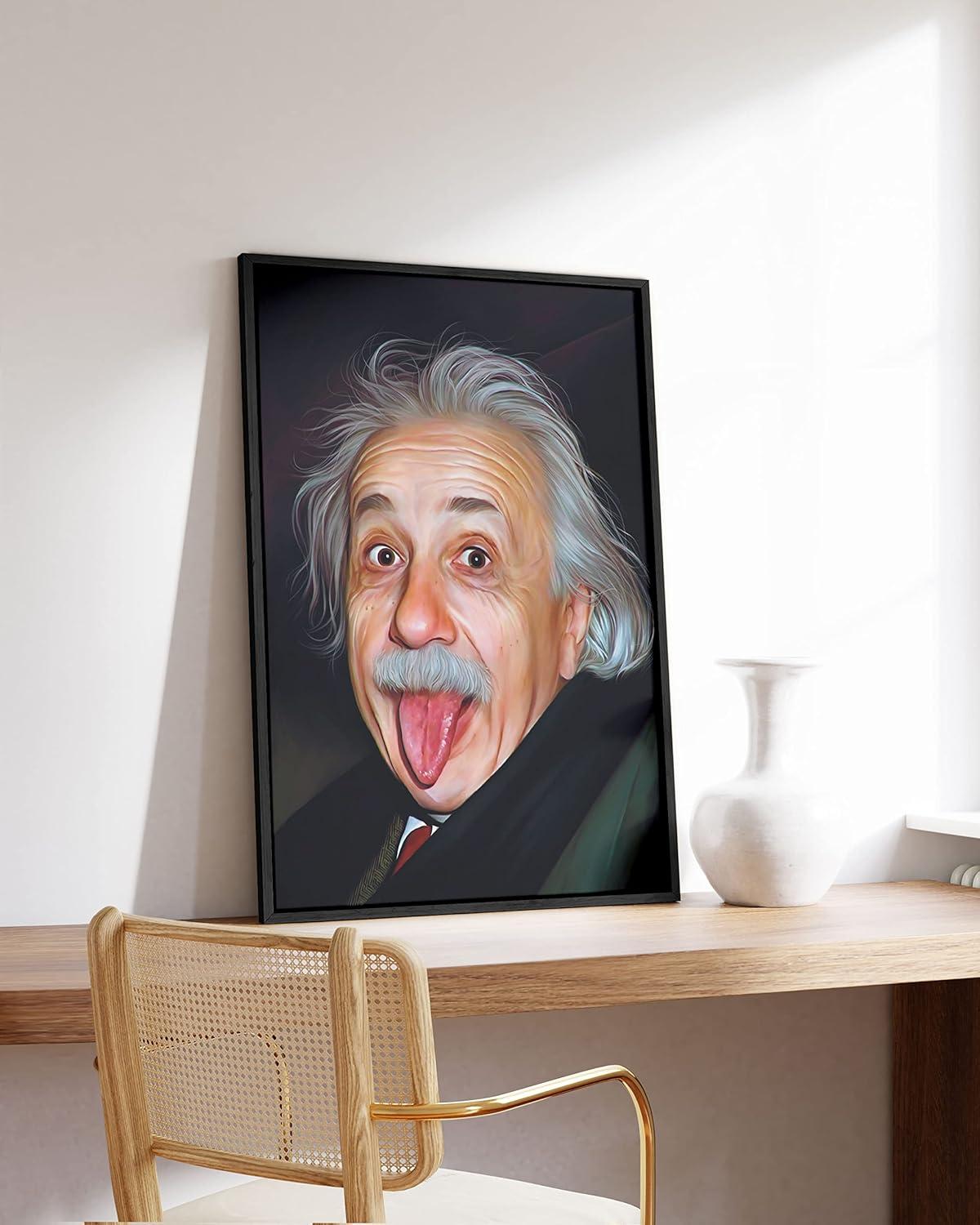 imageHAUS AND HUES Muhammad Ali Posters  Muhammad Ali Canvas Wall Art in Ring Boxing Prints Sports and Gym Artwork Black History Pictures for Wall Sport Posters for Man Cave Unframed 12x16Einstein