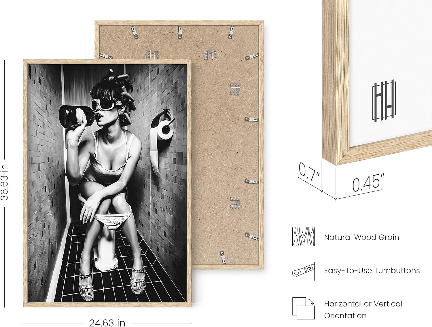 imageHAUS AND HUES Muhammad Ali Posters  Muhammad Ali Canvas Wall Art in Ring Boxing Prints Sports and Gym Artwork Black History Pictures for Wall Sport Posters for Man Cave Beige Framed 24x36Bathroom Girl