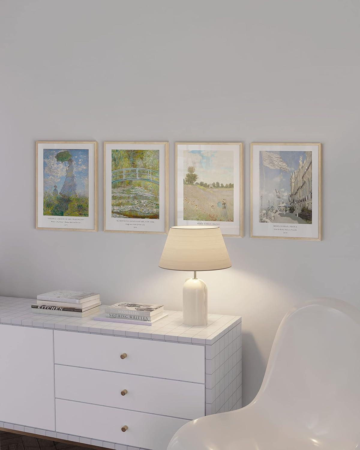 imageHAUS AND HUES Van Gogh Poster  Fine Art Painting of Famous Artwork 8quotx10quotMonet
