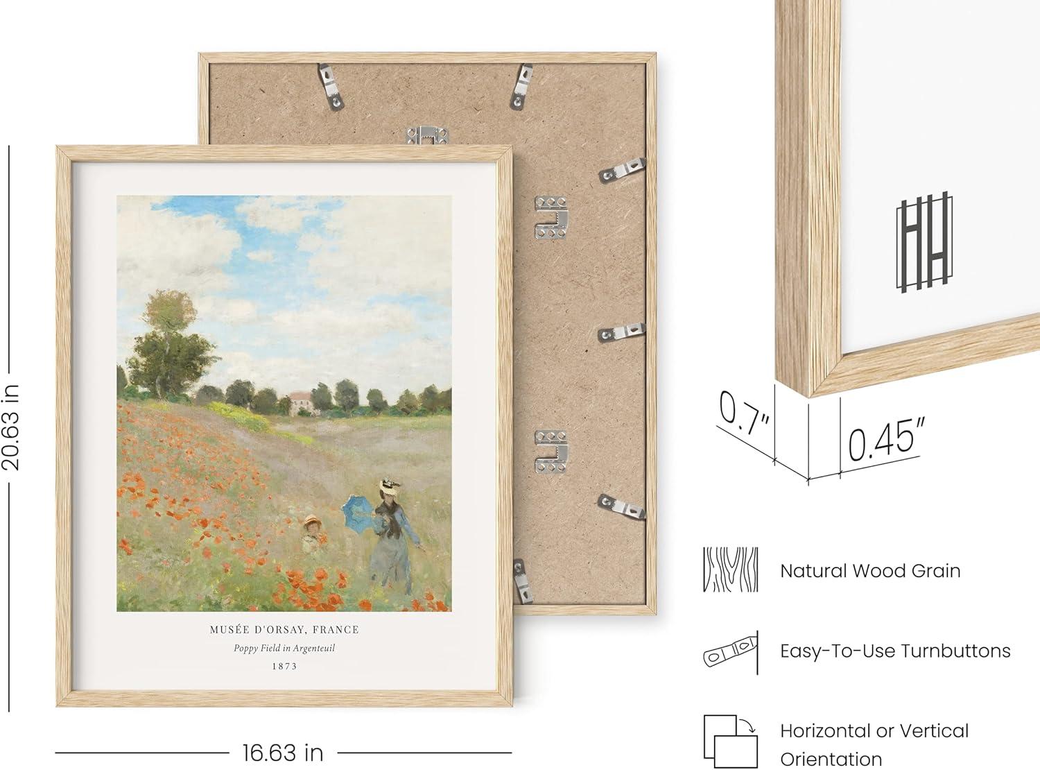 imageHAUS AND HUES Van Gogh Poster  Fine Art Painting of Famous Artwork 8quotx10quotMonet