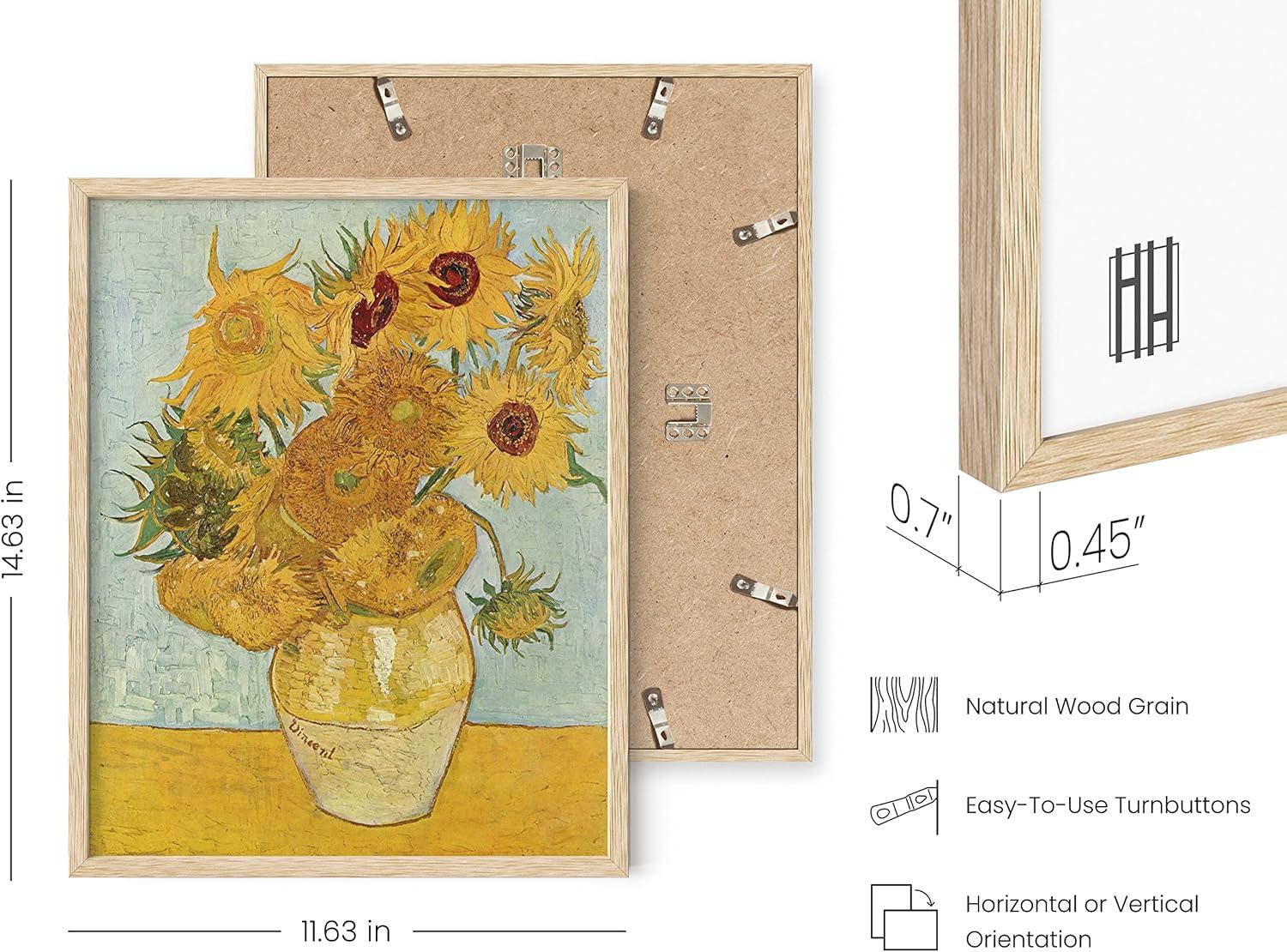 imageHAUS AND HUES Van Gogh Poster  Fine Art Painting of Famous Artwork 8quotx10quotVan Gogh