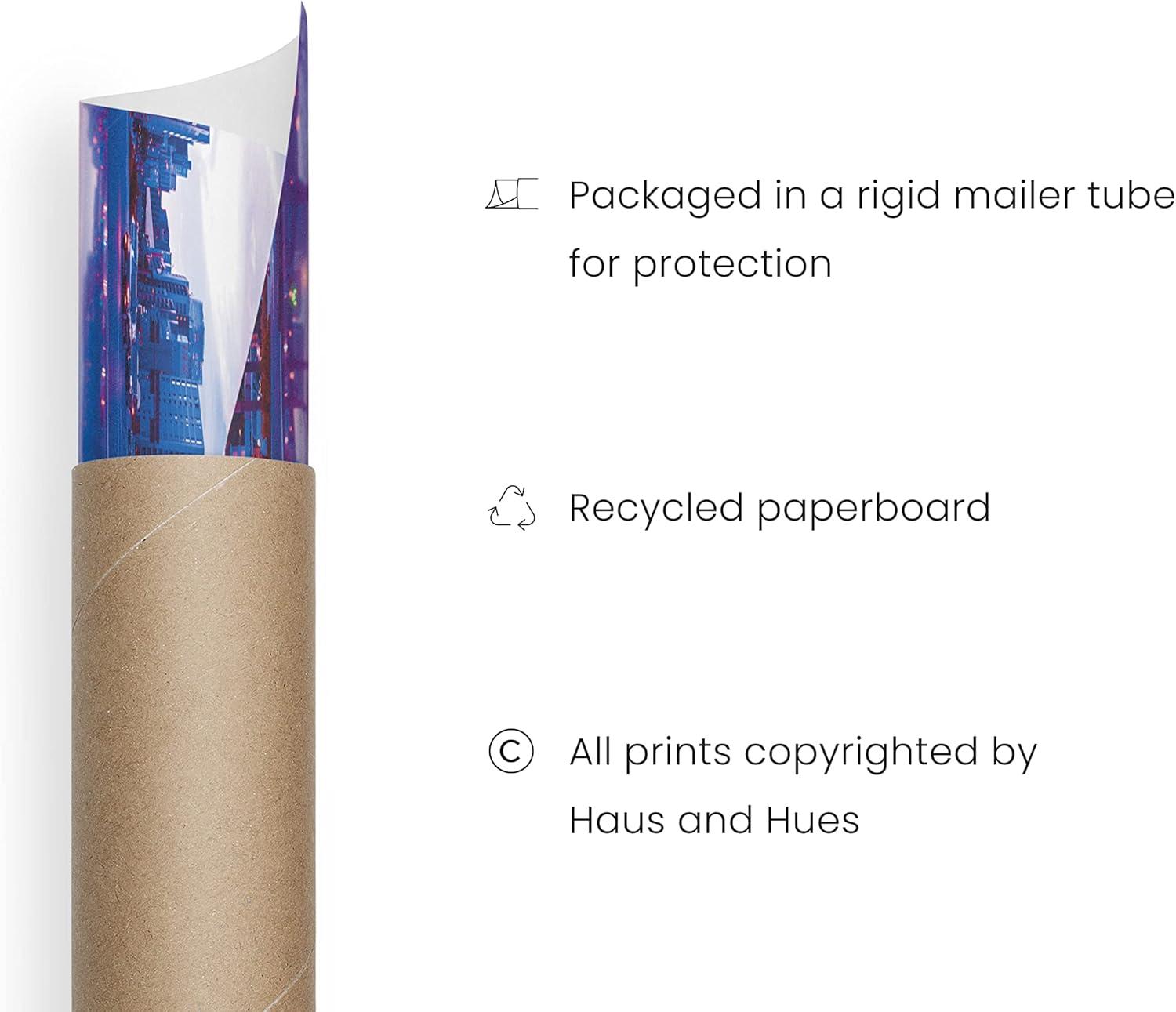 imageRipGrip Tokyo Neon Wall Art Posters  Dorm Room Decorations Cool Posters for Teens Dope Picture Sets Black Frame 12x16Tokyo