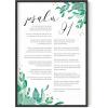 imageHAUS AND HUES Bible Verse Wall Art  Christian Motivational Posters The Lords Prayer Wall Decor Bible Verse Wall Art Bible Quotes Frameable Our Father Prayer Wall Decor Beige Frame 12x16Psalm 91