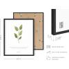 imageHAUS AND HUES Bible Verses Wall Decor  Set of 6 Christian Scripture Art Prints Inspirational Bible Verses Wall Decor Psalms Wall Art Black Frame 11x14Black Framed