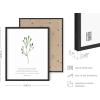 imageHAUS AND HUES Bible Verses Wall Decor  Set of 6 Christian Scripture Art Prints Inspirational Bible Verses Wall Decor Psalms Wall Art Black Frame 11x14Black Framed