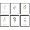 imageHAUS AND HUES Bible Verses Wall Decor  Set of 6 Christian Scripture Art Prints Inspirational Bible Verses Wall Decor Psalms Wall Art Black Frame 11x14Unframed