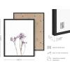 imageHAUS AND HUES Kitchen Herbs Wall Art Decor and Kitchen Signs Wall Decor  Herb Prints Kitchen Wall Art Kitchen Prints Minimalist Herb Drawings 8x10 with Black FrameLavender
